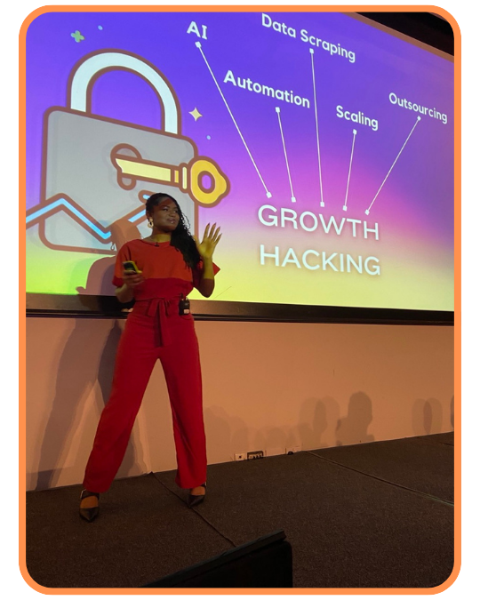 Arielle Phoenix leading a workshop